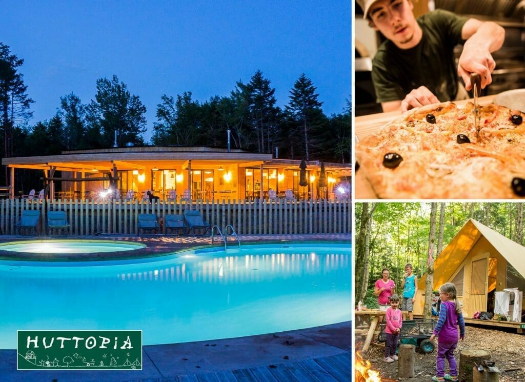 Restaurant Huttopia Sutton