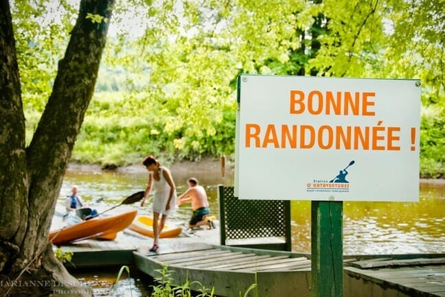 Accès à la rivière Missisquoi à Mansonville (Canton de Potton)