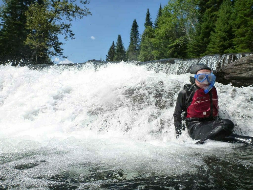 Plunged apnea into the fall