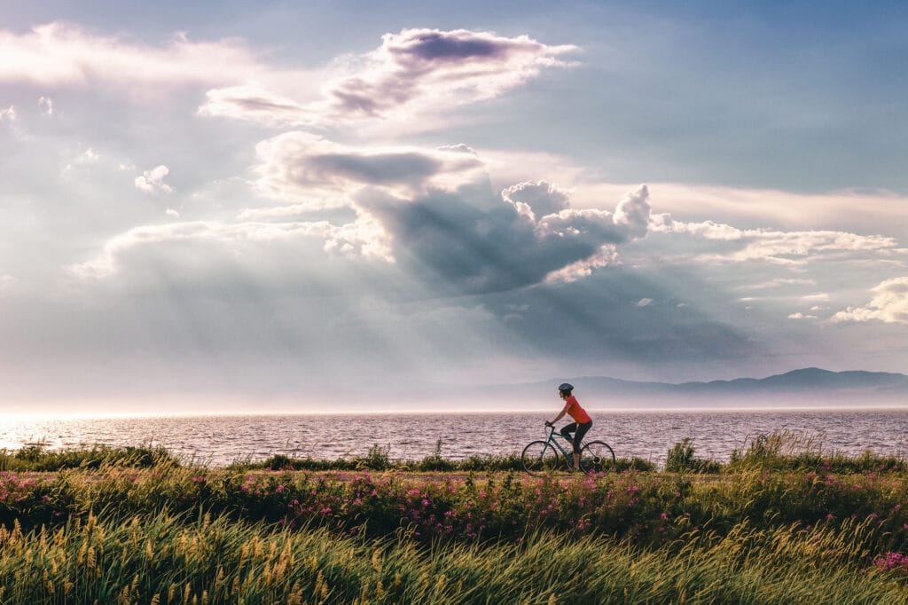 Bas-Saint-Laurent vélo circuit des Églantiers - Kamouraska