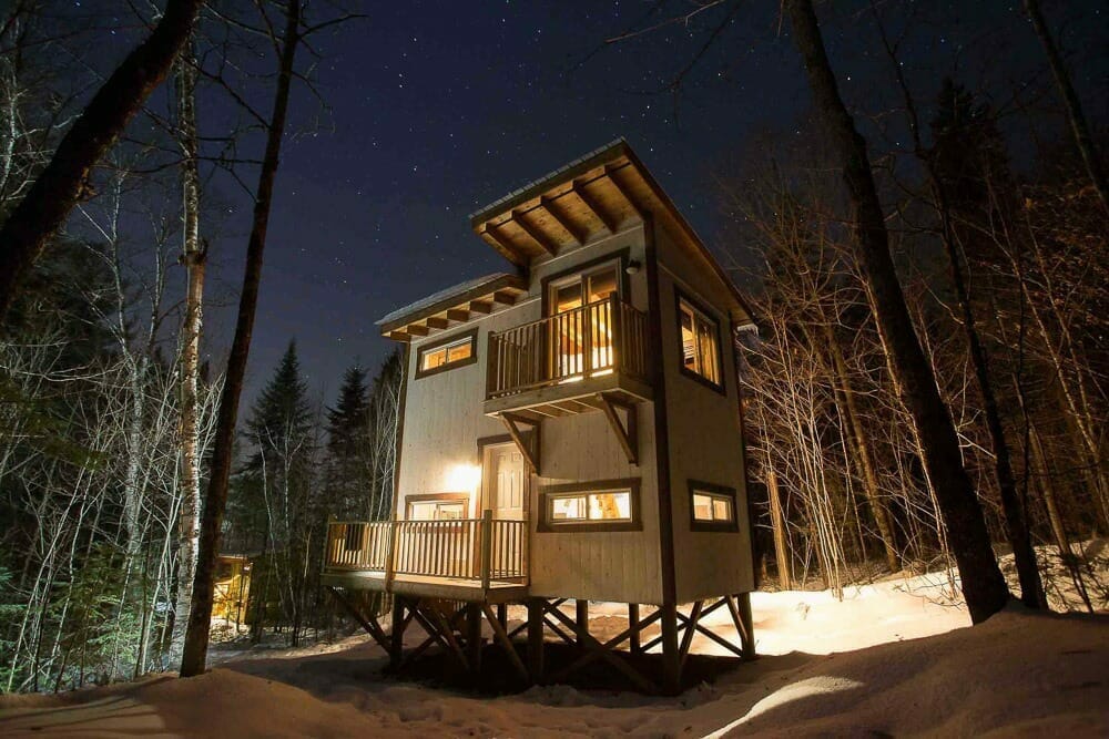 Cabane Cime aux Chalets Lanaudière
