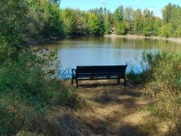 Photos: Banc sentier Pointe-à-Caron - Pointe-à-Caron