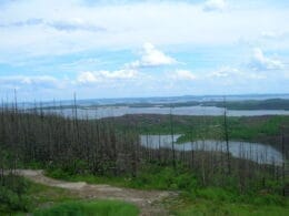 Point de vue du belvédère du Mont Hélios