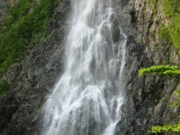Chute Hélène dans la Réserve faunique de Matane