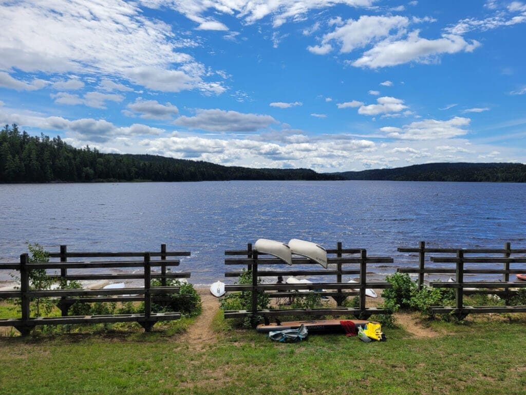 Lac Édouard in La Mauricie National Park of Canada