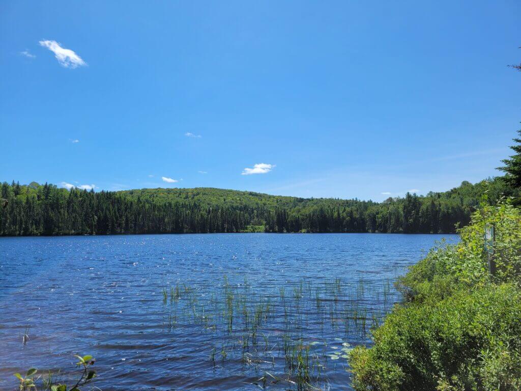 Lac Écarté in La Mauricie National Park of Canada