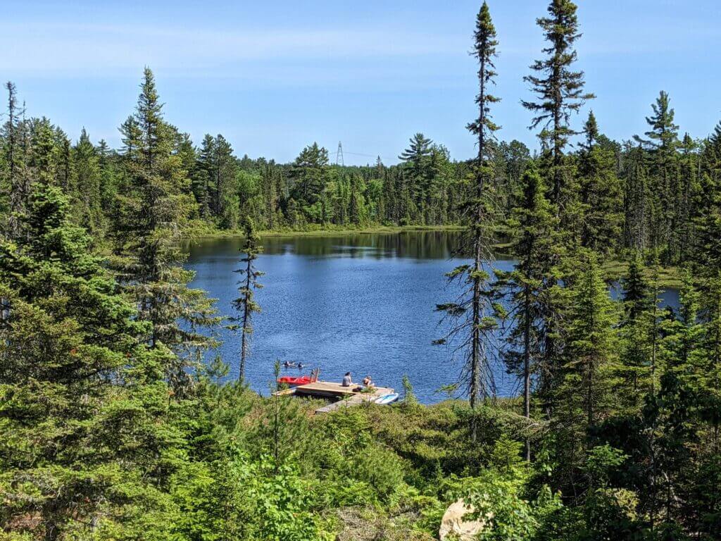 Lac Noir at Camp Arthur Savard