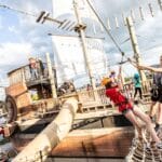 Parcours aérien en toute sécurité