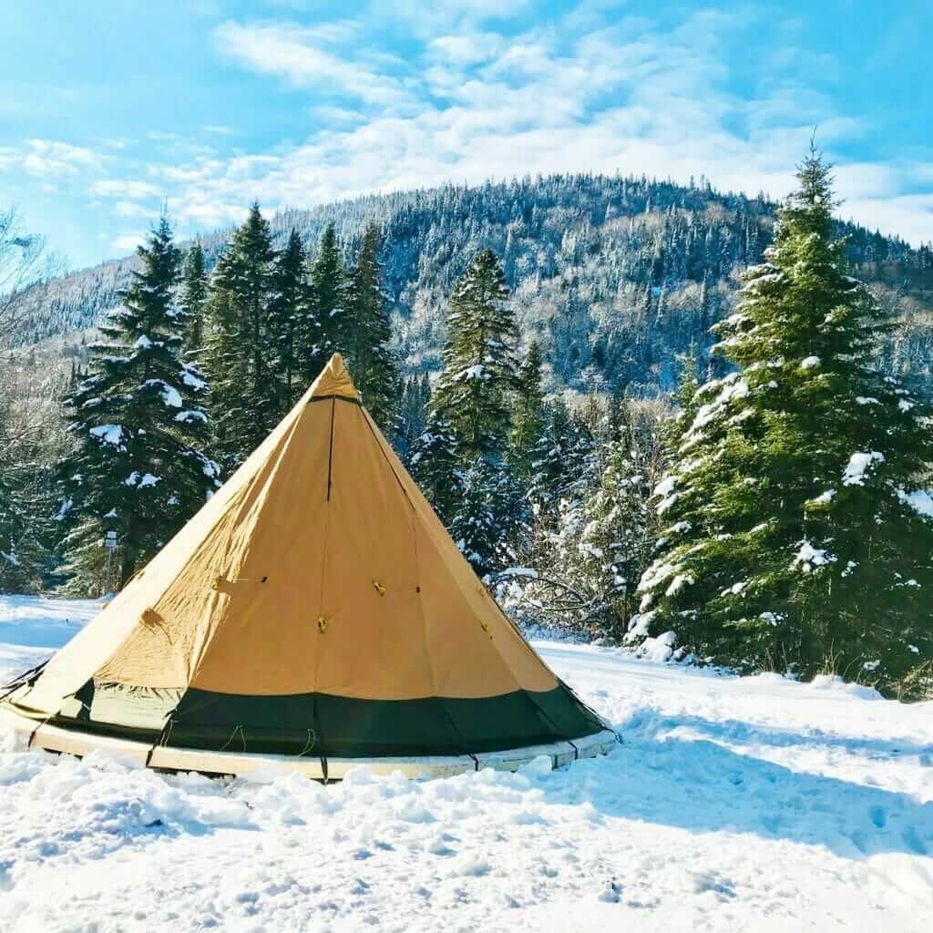 Camping d'hiver