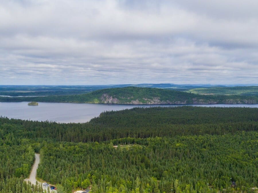 Assinica wildlife reserve in Eeyou Istchee James Bay region