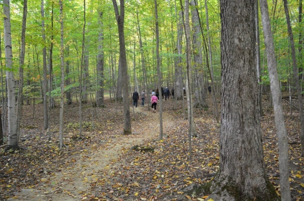Massawippi Trail in Scowen Park