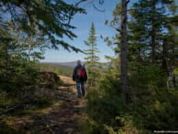 Radonneur des les sentiers des 3 monts