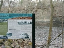 Affiche du sentier rivière du.Chêne