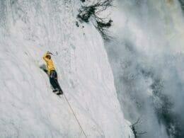 Ice climbing with Aventurex