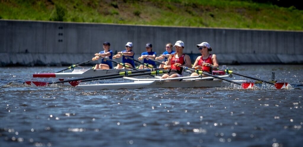 Rowing on the Lachine Canal