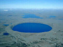 1.4-million-year-old meteorite crater in northern Quebec