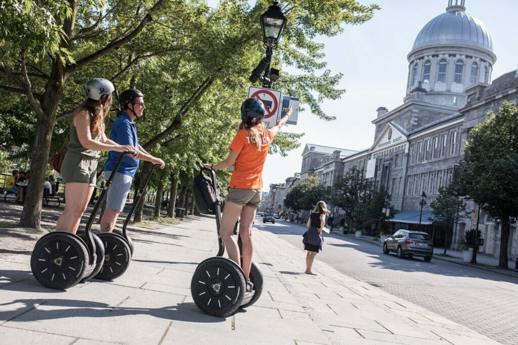 Visite guidé en Segway au Vieux-Port de Montréal