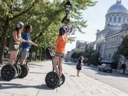 Segway guided tour of the Old Port of Montreal