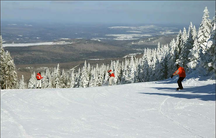 Massif du sud ski slope