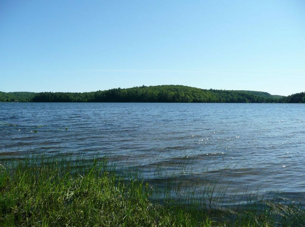 Vue sur le lac des Français