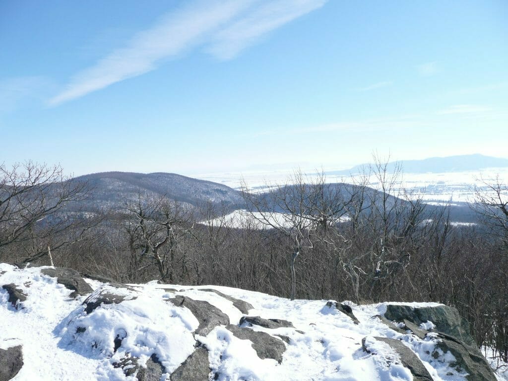 Hiking in the mountains