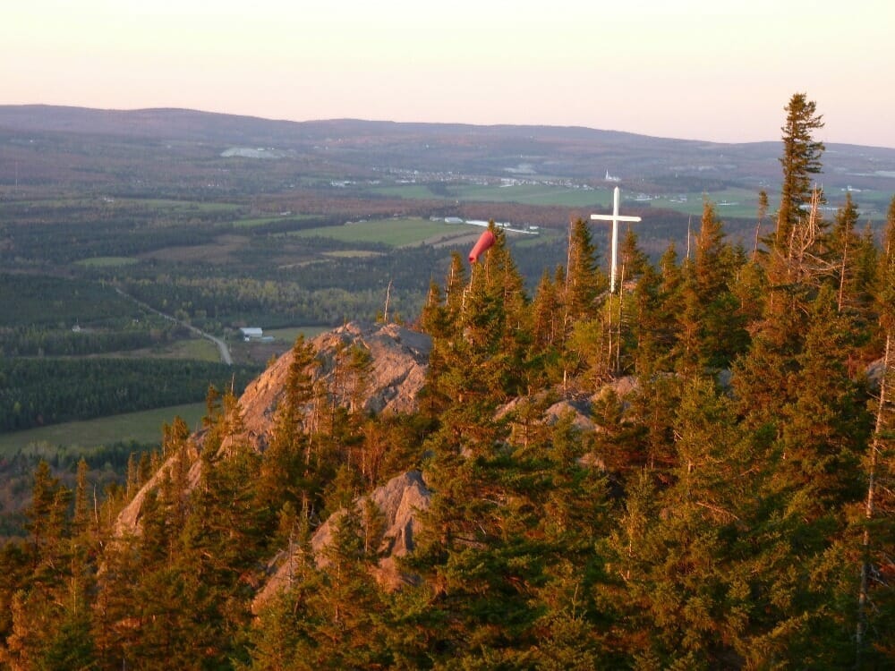 View from the summit of Mont Grand Morne