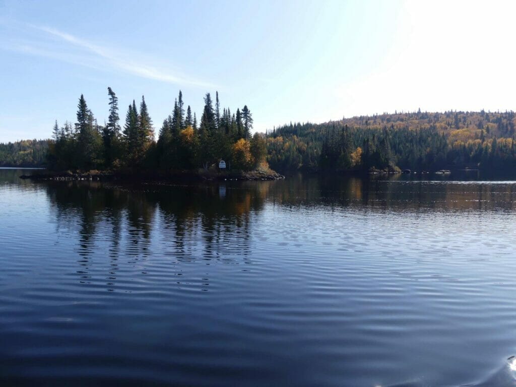 View of Lac Édouard
