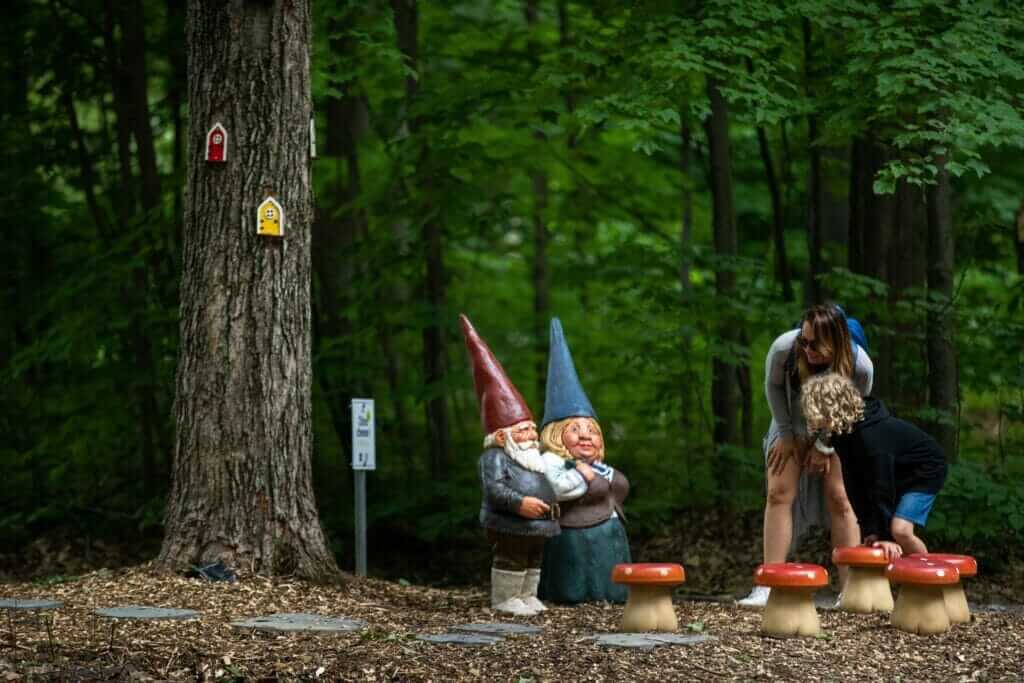 Parc des gnomes à Bécancour
