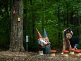 Parc des gnomes à Bécancour