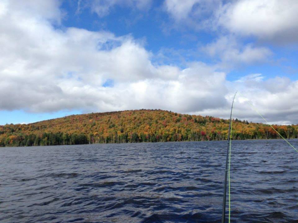 Fishing on Lake Berval