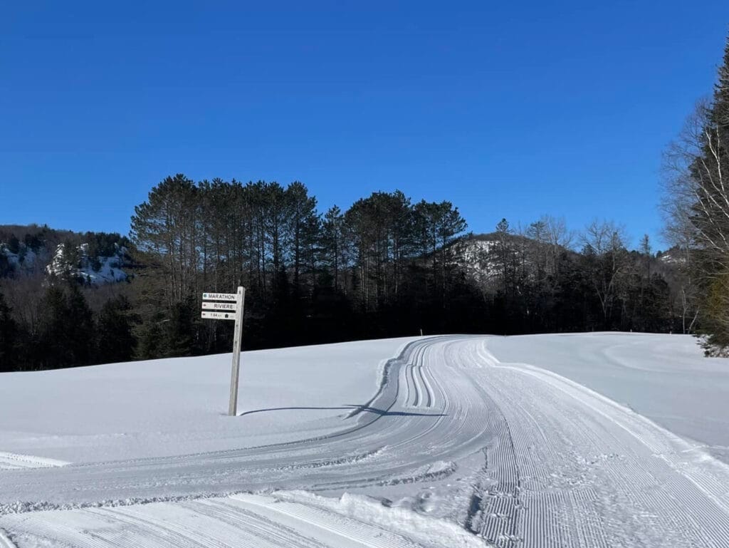 Arundel cross-country ski trail