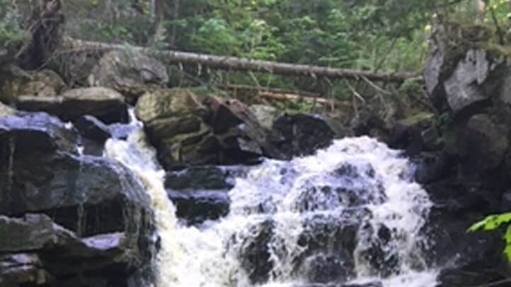 Ruisseau Deveriche on the Deveriche trail in La Tuque