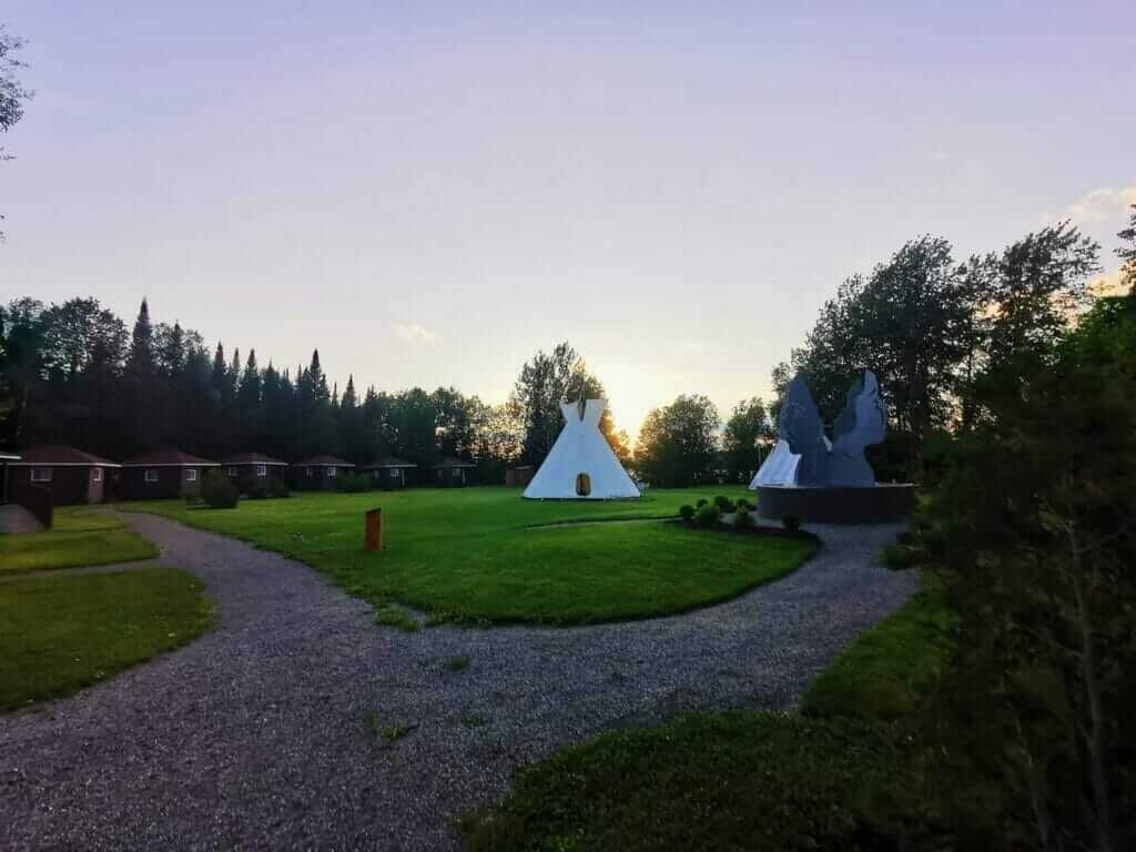 Anicinabes cultural site in Val-d'Or
