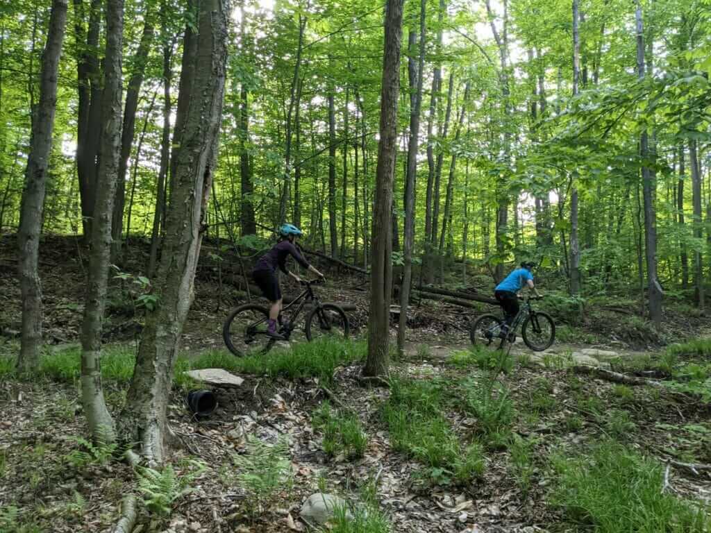 Mont-Bellevue mountain bike trail