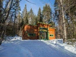 Cabane Écorce at Chalet Lanaudière