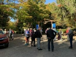 We started out with 56 hikers.