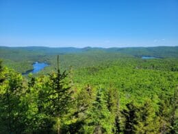 Point de vue parc national du Mont-Tremblant