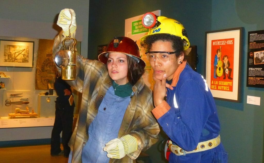 Theford Mines miner's clothing