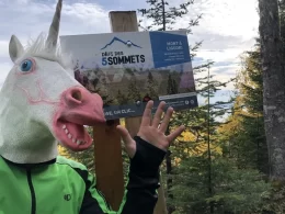 Selfie Défi des 5 sommets