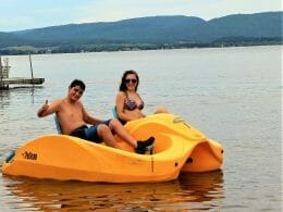 Pedal boat - Lac Maskinongé
