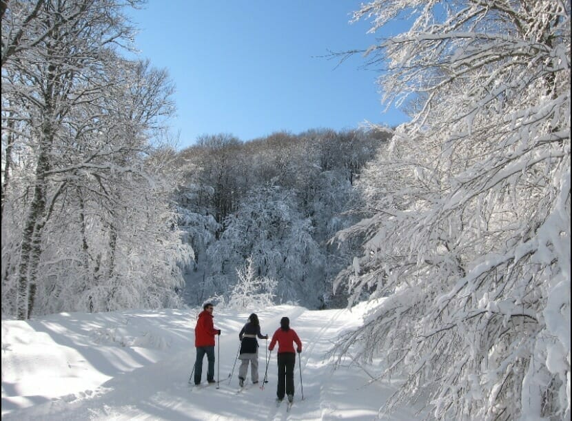 Richmond-Melbourne cross-country ski trail