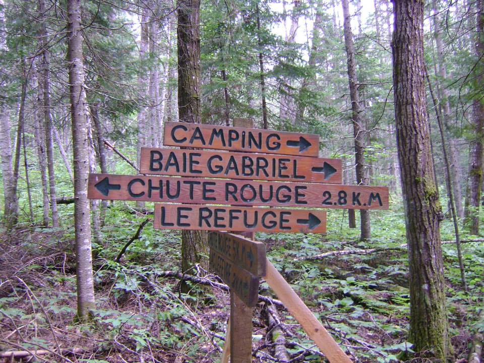 Sentiers pédestre du centre d'interprétation du cerf de virginie