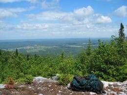 Vue du sommet de la montagne Grande-Coulée