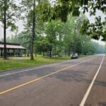 Parking at the Farnham Nature Centre