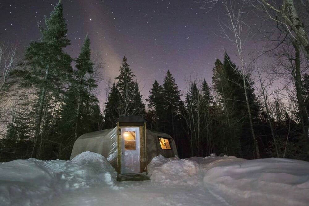 Yurt at Chalets Lanaudière