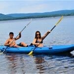 Kayak sur le lac Maskinongé