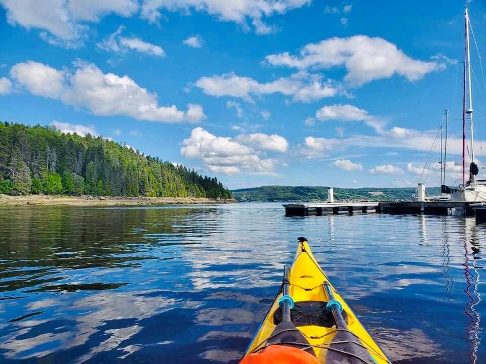Kayak de mer sur le Fjord du Saguenay