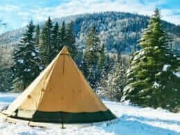Camping d'hiver