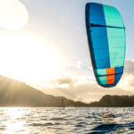 Kite surf sur le lac des Deux Montagnes à Oka
