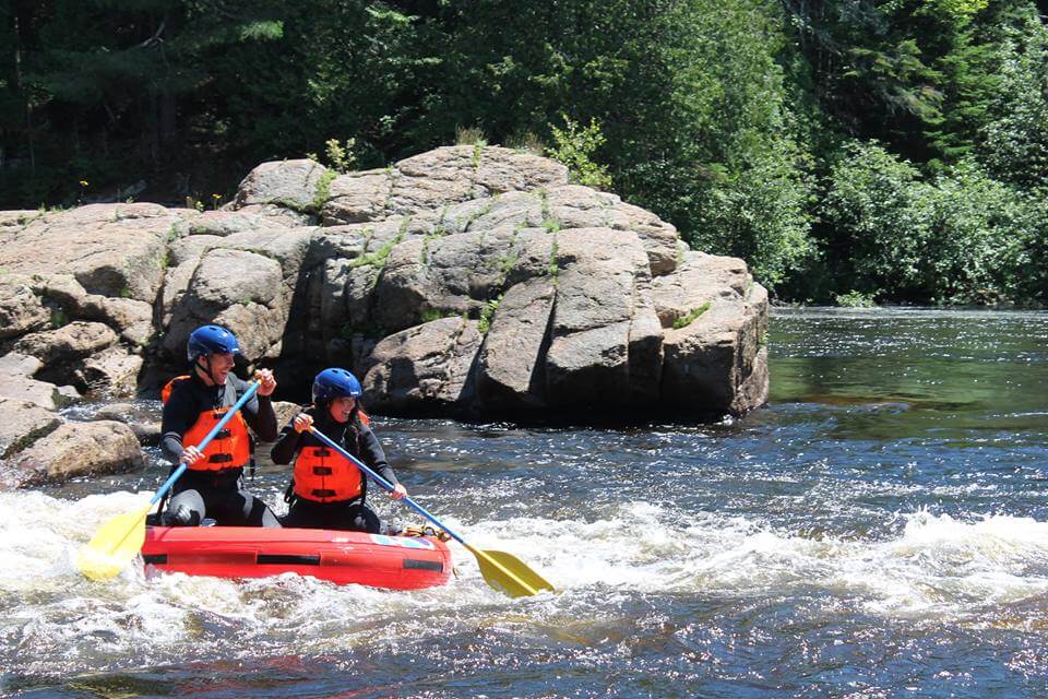 Rafting sur la rivière Montmorency